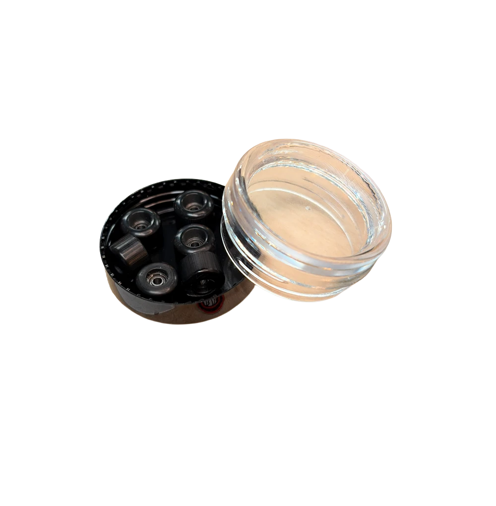 PipSqueak FR Fingerboard Wheels Black 7.6 Wide