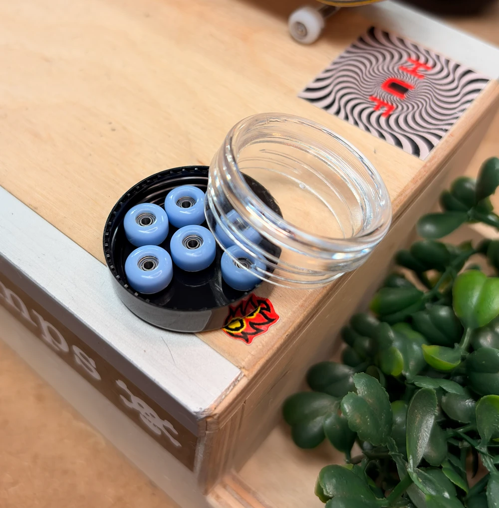 PipSqueak FR Fingerboard Wheels Sky 7.4 Street