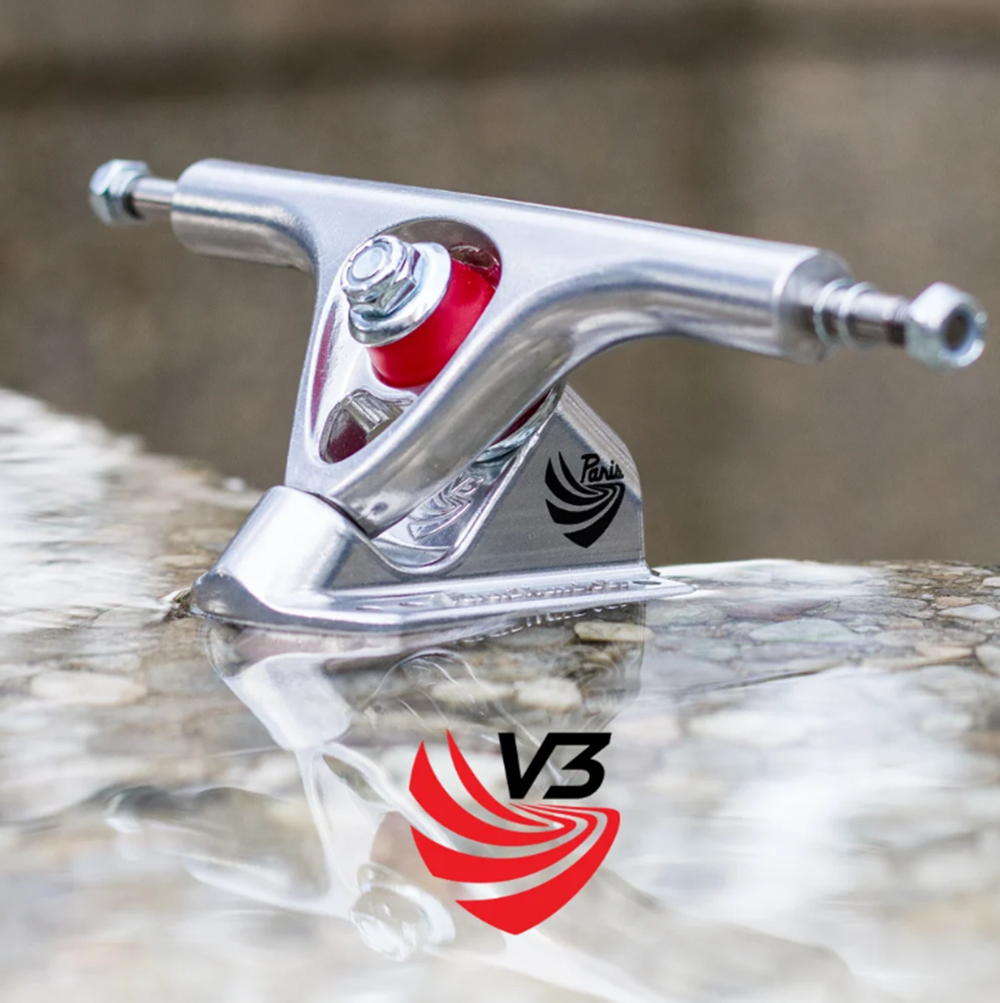 Paris V3 Trucks Set Raw 165mm/43