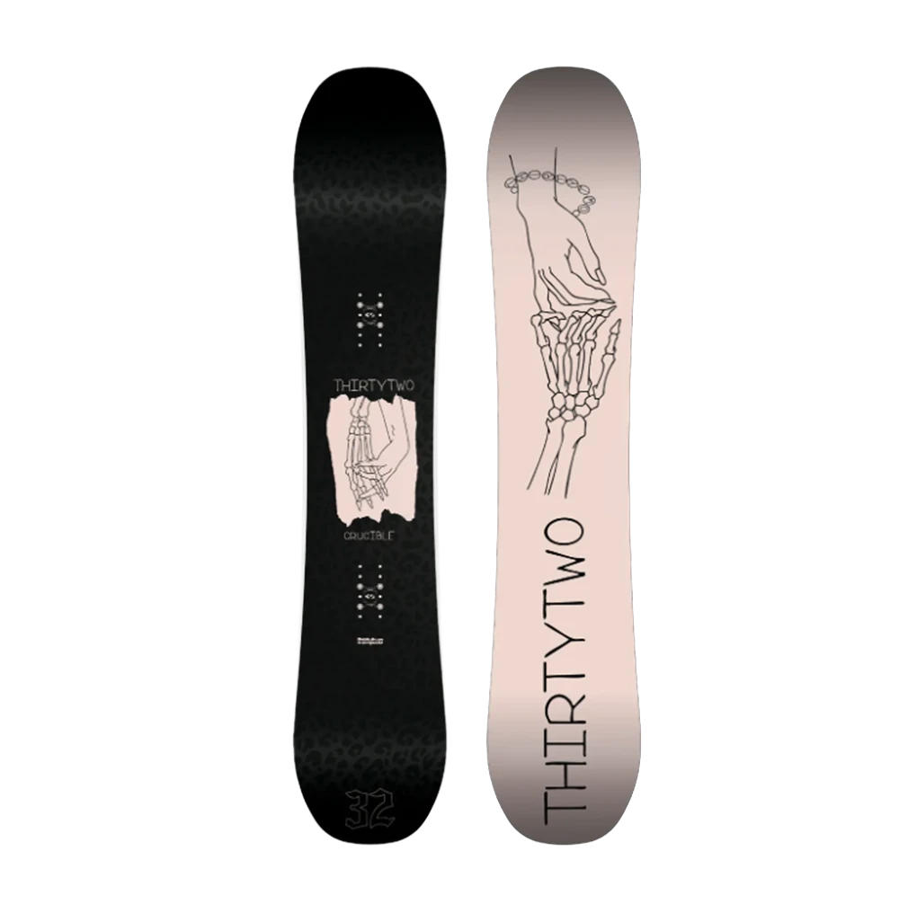 ThirtyTwo 32 Crucible Snowboard 2027 Womens Black 145