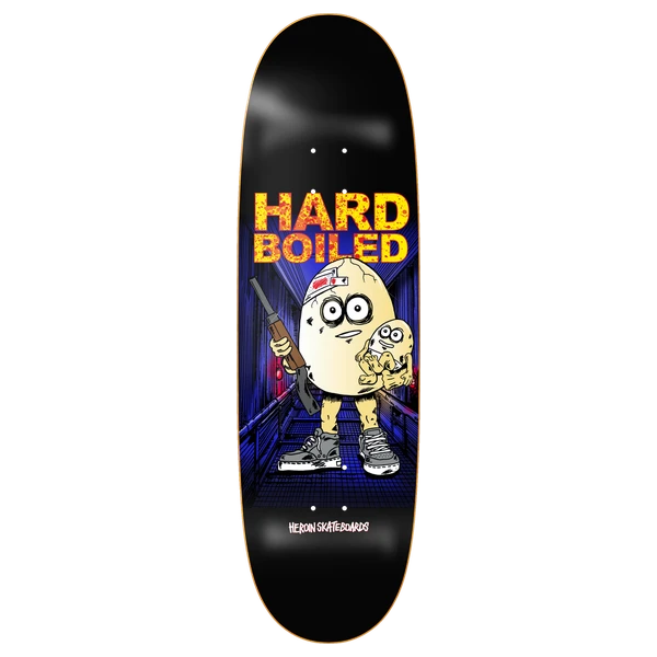 HEROIN HARD BOILED EGG SKATEBOARD DECK-9.25