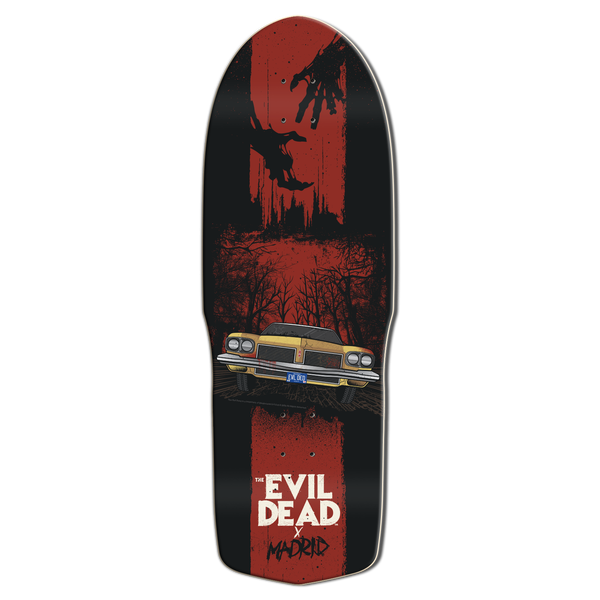 MADRID EVIL DEAD OLDS 45TH LTD SKATEBOARD DECK-10.25x30.5