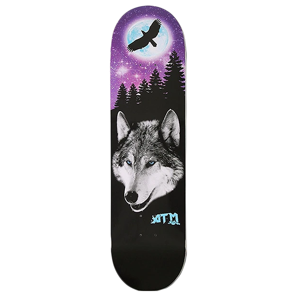 ATM LONE SPIRIT SKATEBOARD DECK-8.25