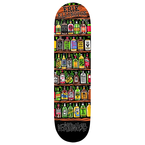 DEATHWISH ELLINGTON TRIBUTE TO PEARCY SKATEBOARD DECK-8.5