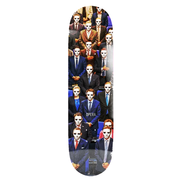 OPERA MERITOCRACY EX7 SKATEBOARD DECK-8.5 BLACK
