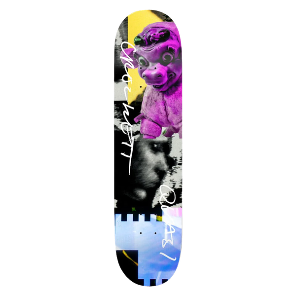 QUASI CROCKETT COW SKATEBOARD DECK-8.5