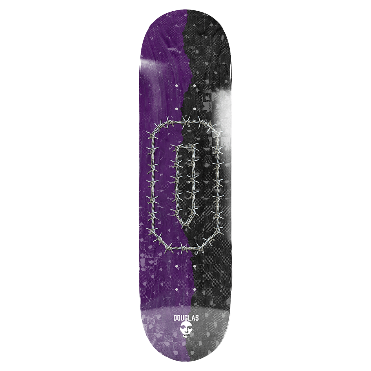 OPERA DOUGLAS VICTORIAN SKATEBOARD DECK-8.5 NAT/RED EX7