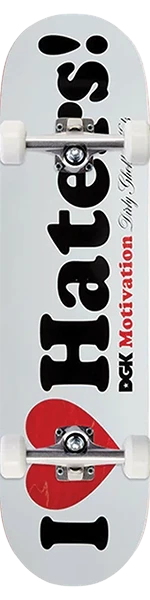DGK HATERS SKATEBOARD COMPLETE-8.0