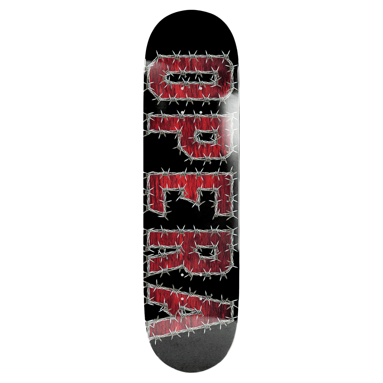 OPERA WIRE SKATEBOARD DECK-8.5 BLK/RED EX7