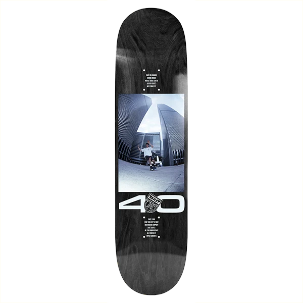 SHUT KANIGHTS BRUNO SKATEBOARD DECK-8.5 BLK EX7