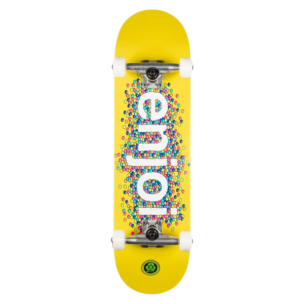 ENJOI CANDY COATED SKATEBOARD COMPLETE-8.25 MULTI