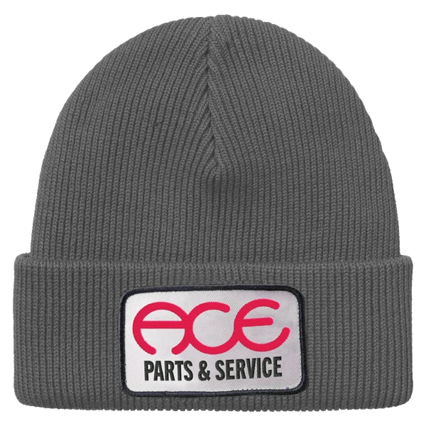 ACE PARTS AND SERVICE BEANIE OFA-CHARCOAL