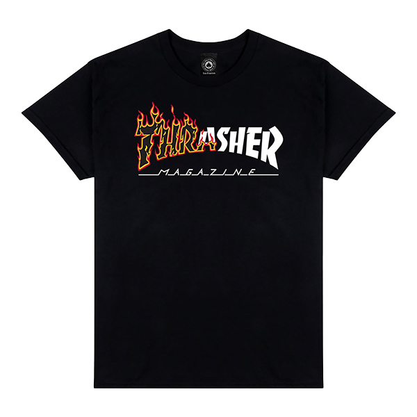 THRASHER IGNITE SS TSHIRT SMALL BLACK