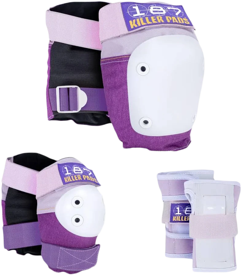 187 6-PACK PAD SET L/XL PURPLE
