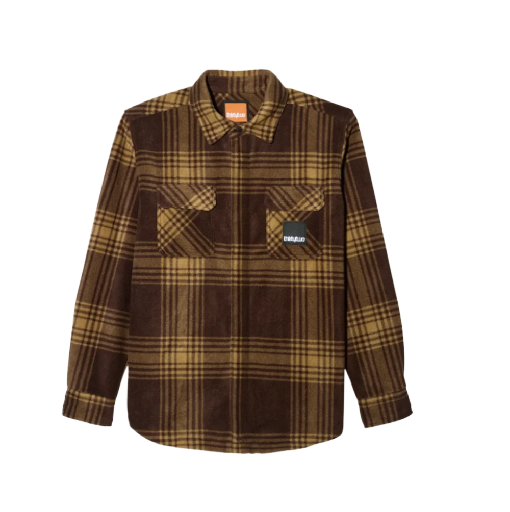 ThirtyTwo 32 Rest Stop Shirt Tobacco