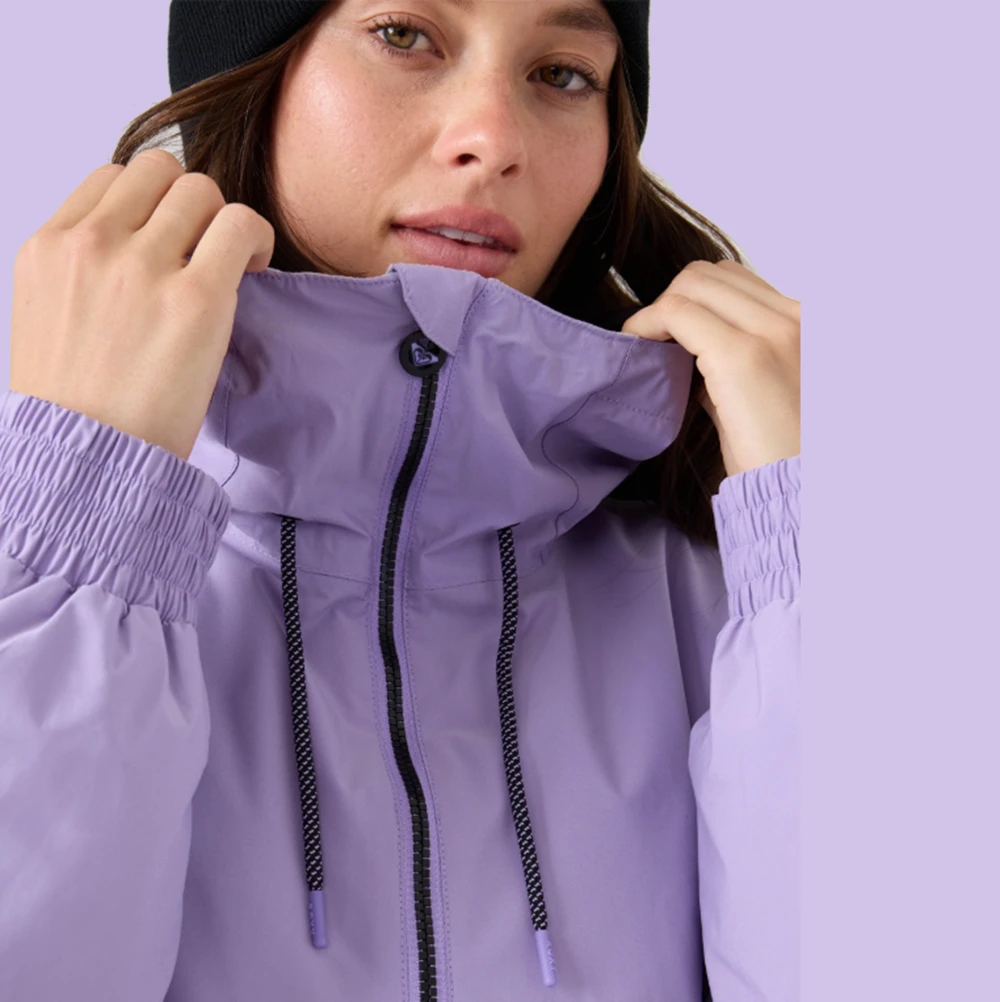 Roxy Downtown Anorak Snow Jacket Sunlit Allium