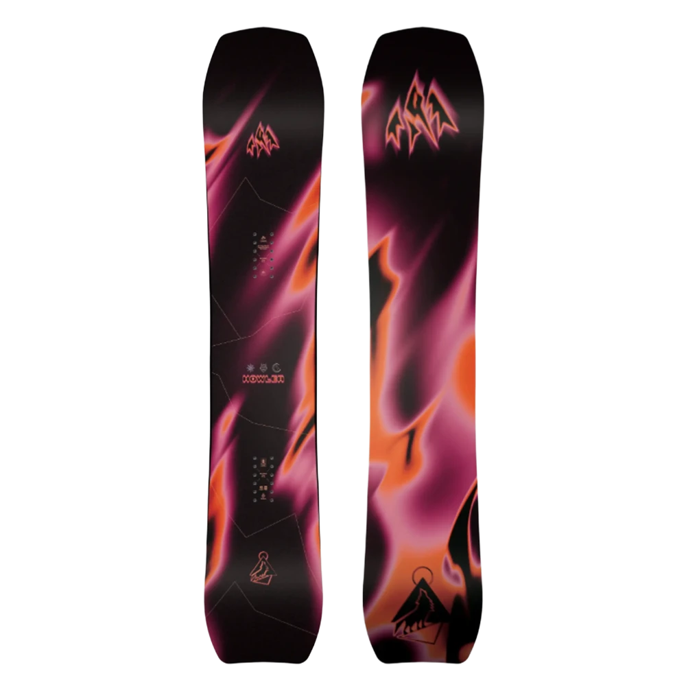 Jones Howler Snowboard 2027 Womens Black Pink 151