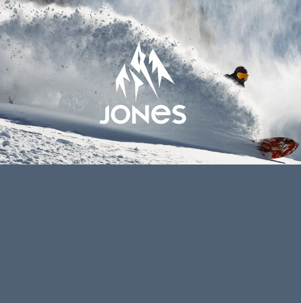 Jones Mercury FASE Bindings 2027 Surf Series White Black Small