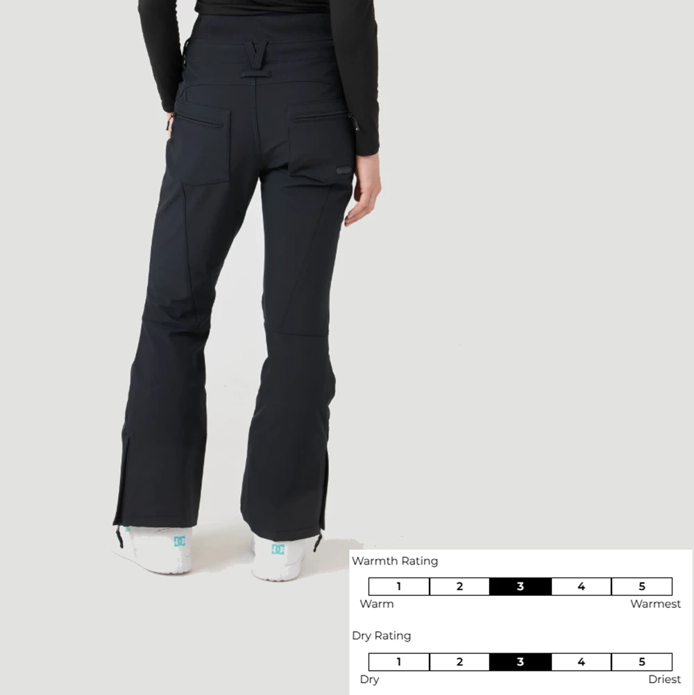 Roxy Rising High Snow Pants Black