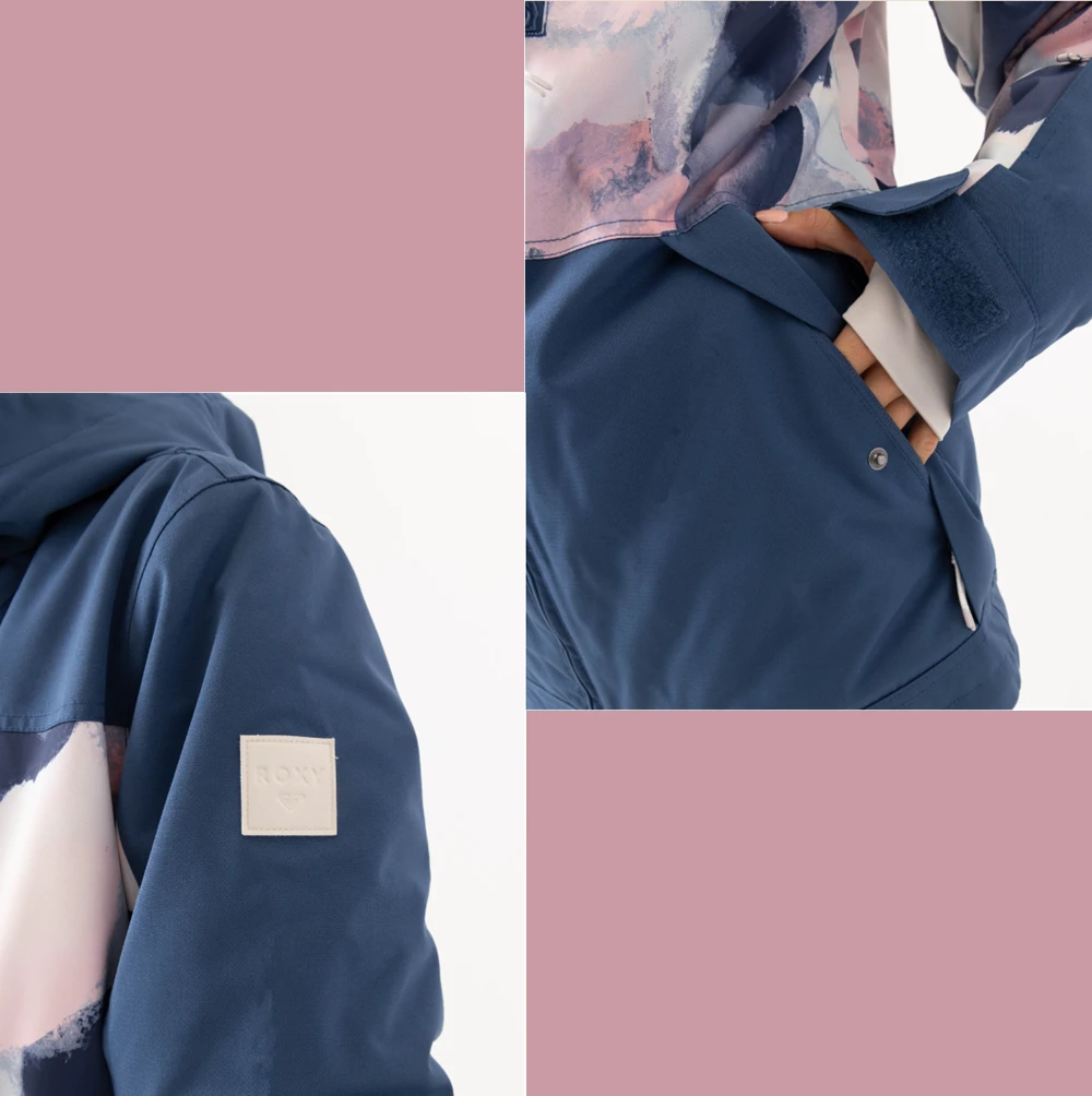 Roxy Presence Parka Snow Jacket Ensign Blue