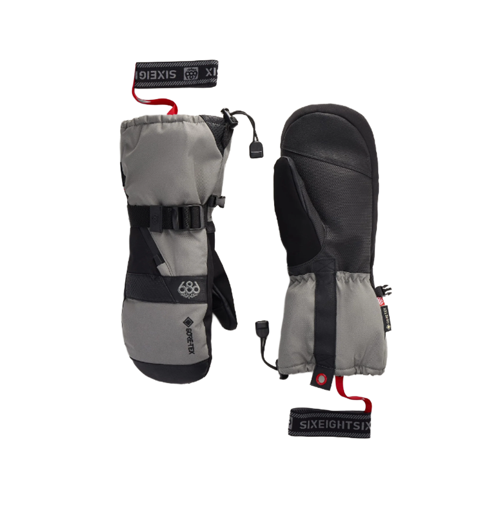 686 Smarty Gauntlet GoreTex Mitts Charcoal