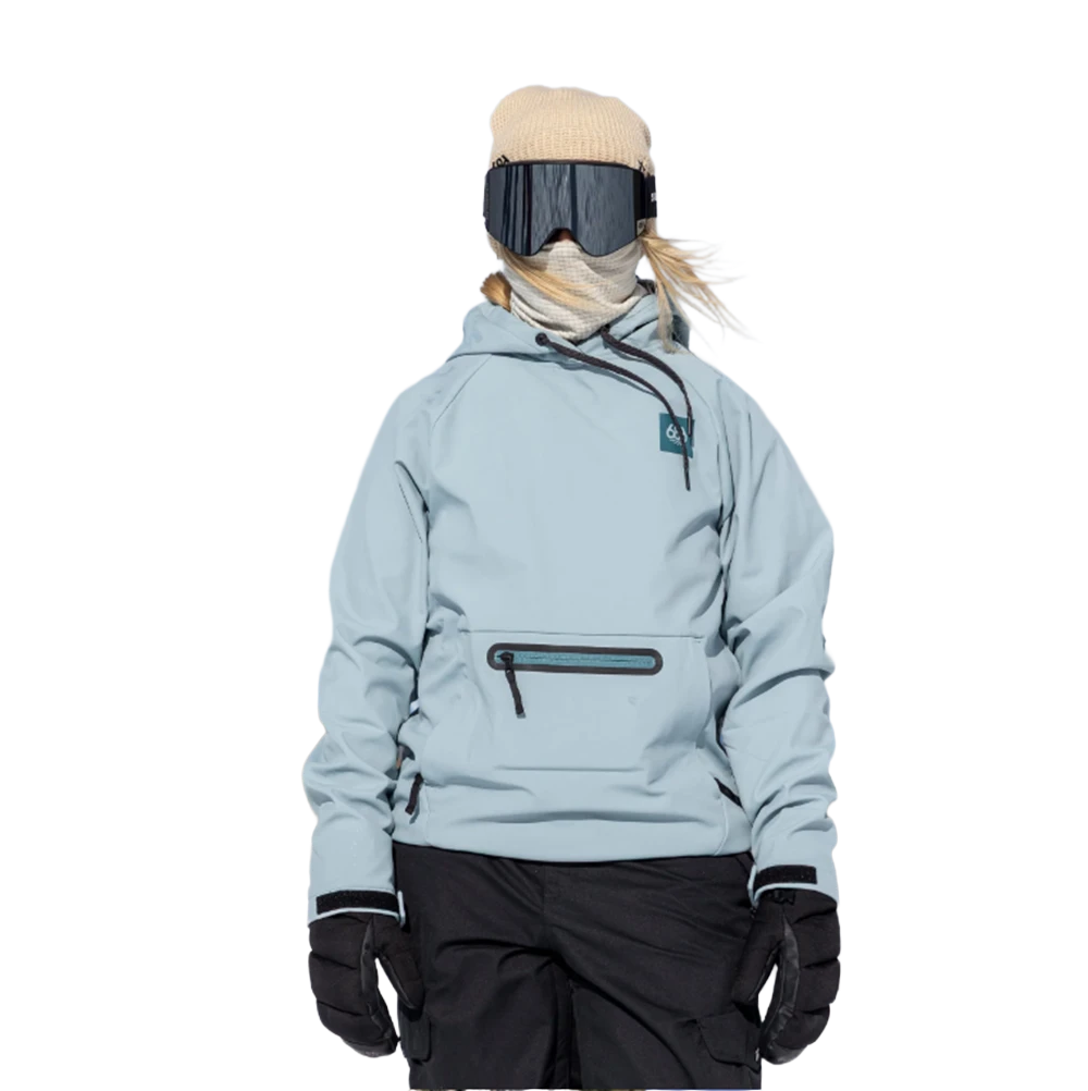 686 WaterProof Hoody Womens Dusty Marine