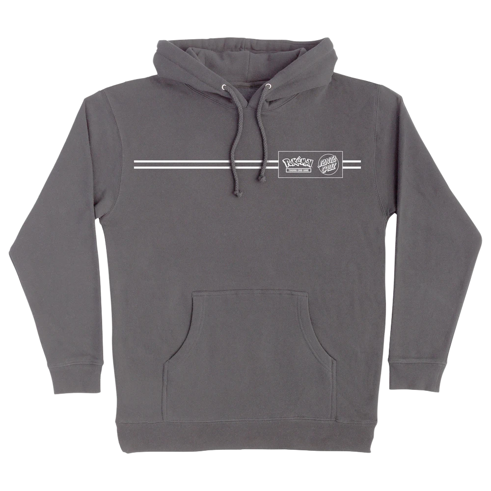 Santa Cruz Pokemon Energy Dot Midweight Hoodie Charcoal
