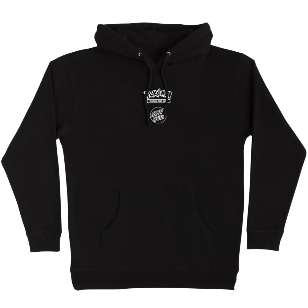 Santa Cruz Pokemon Power Dot Midweight Hoodie Black