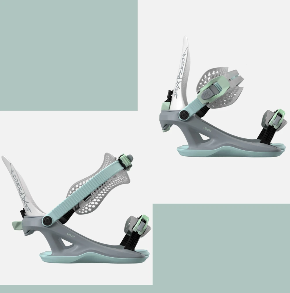 Bataleon Ghost FASE Bindings Womens 2027 Grey M