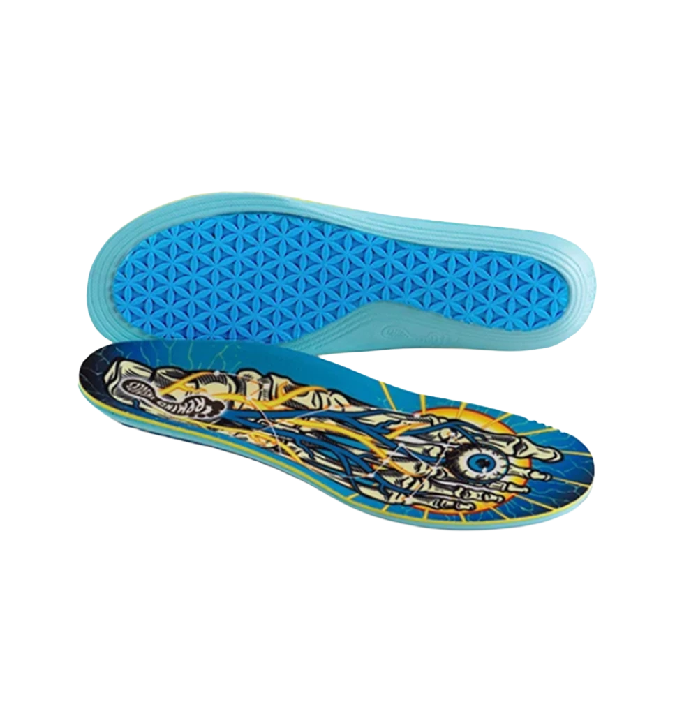 Remind Destin Impact Reflexology 5.5mm Insoles Blue