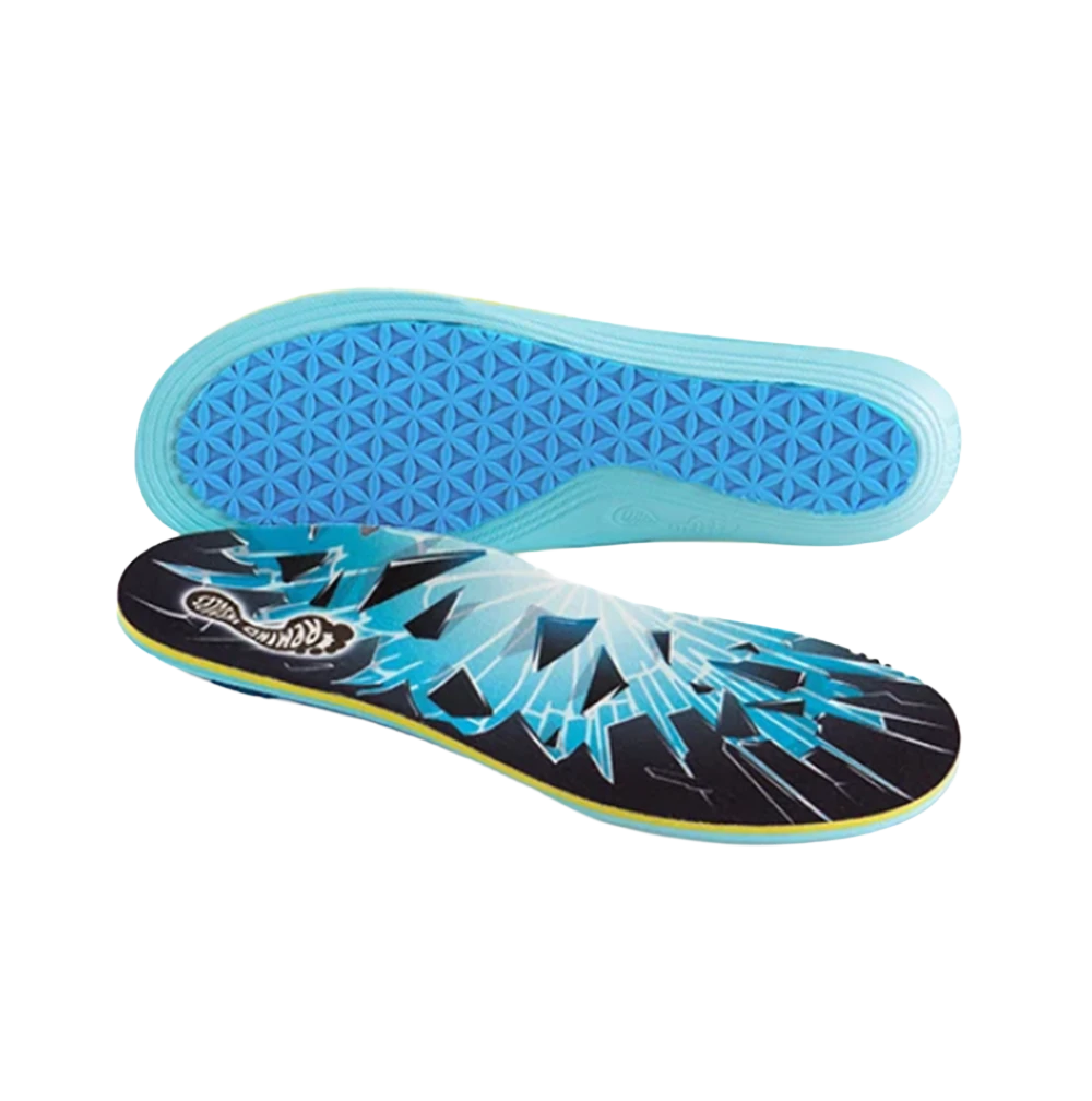 Remind Destin Impact 7mm Low Arch Insoles Black Blue