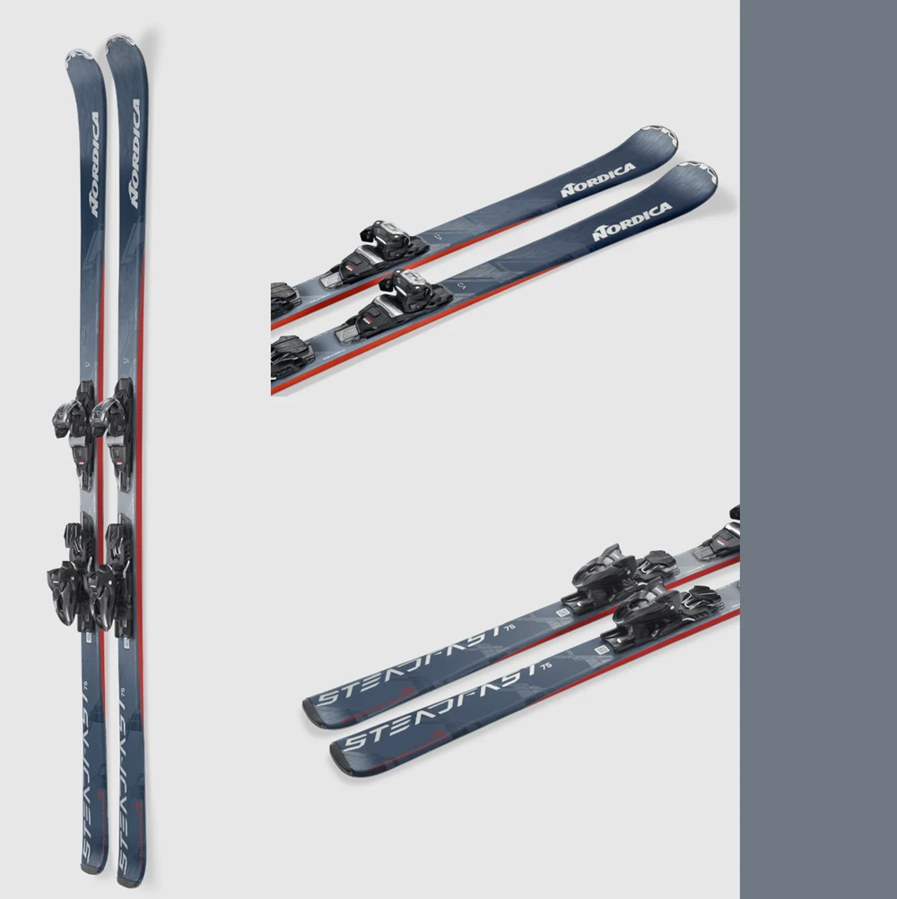 Nordica Steadfast 75 CA TP2 10FDT Ski Combo Grey 150