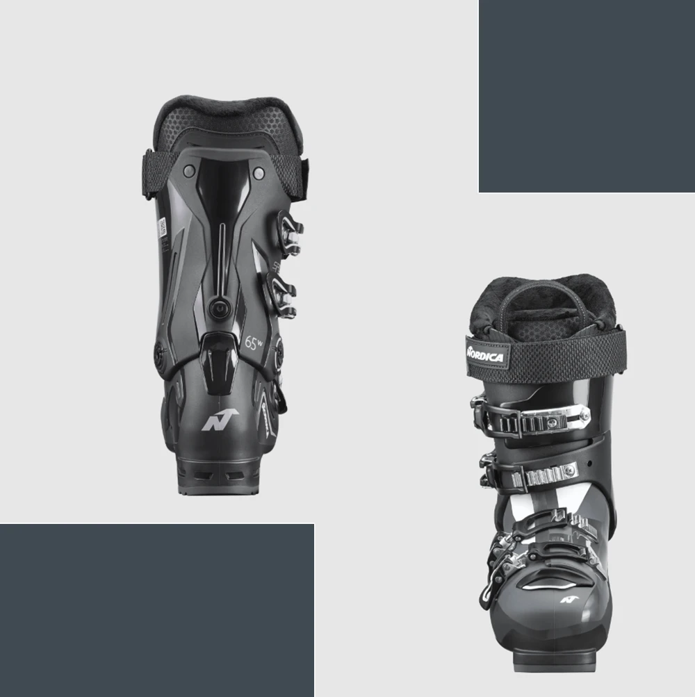 Nordica Sportmachine 3 65w Womens Ski Boots Black White