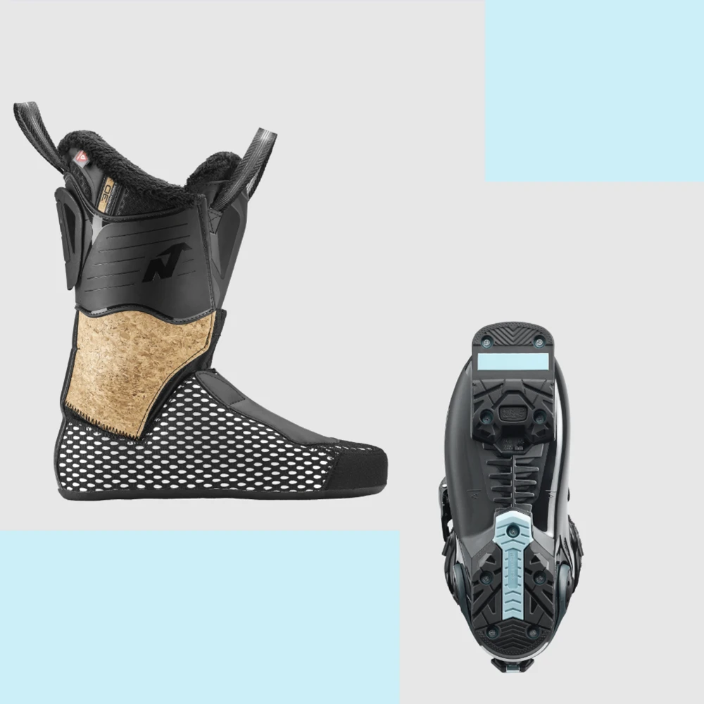 Nordica HFW 85 GW Womens Ski Boots Black Aqua