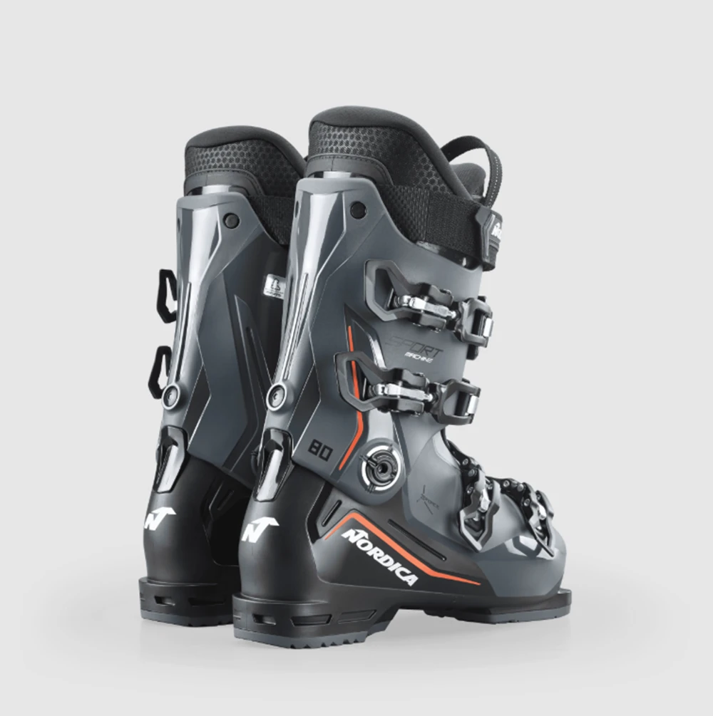 Nordica Sportmachine 3 80 Ski Boots Grey Black Red
