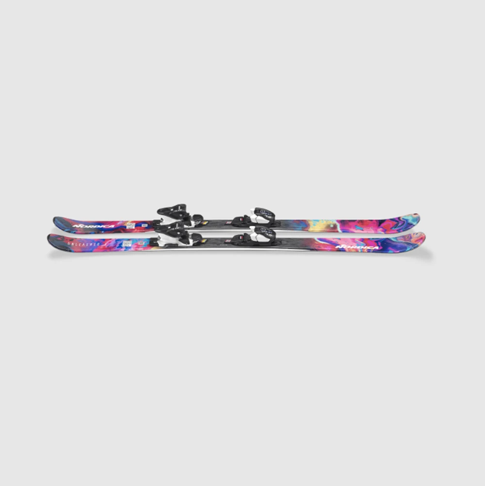 Nordica Unleashed Jr 70 Ski Combo Blue 148
