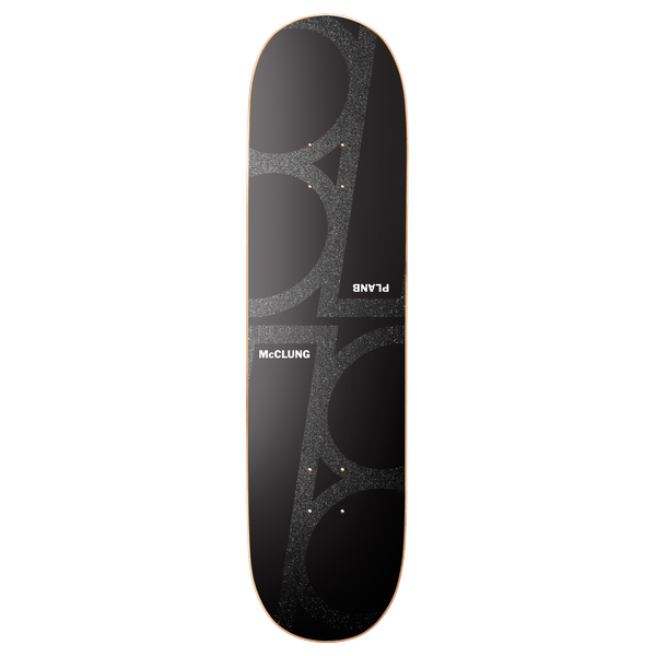 PLAN B MCCLUNG MONOCHROME TWIN SKATEBOARD DECK-8.25