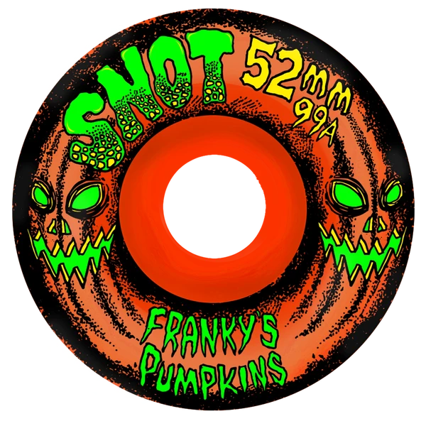SNOT VILLANI PUMPKINS 52MM 99A ORANGE WHEEL SET