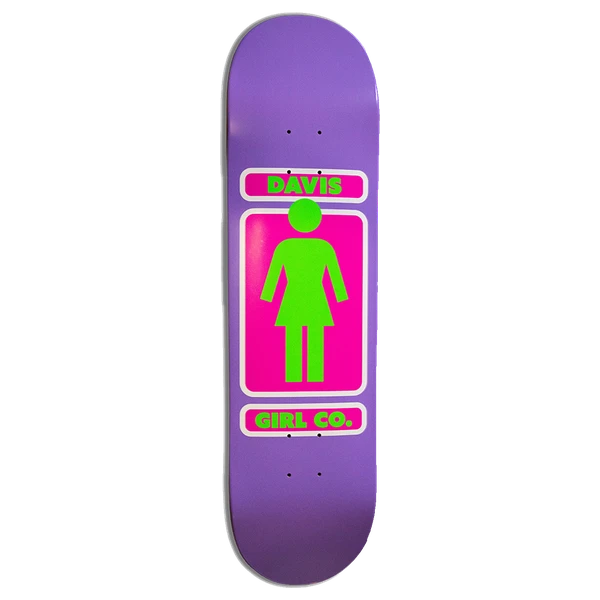 GIRL DAVIS 93 TIL WR51D1 SKATEBOARD DECK-8.25