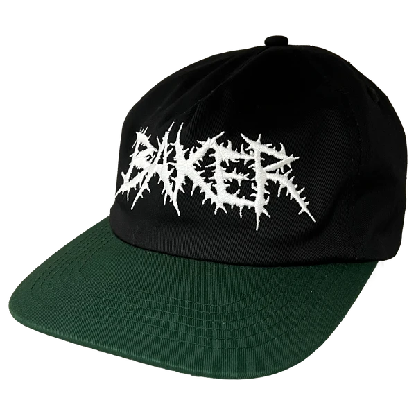 BAKER THORNS HAT ADJ-BLK/WHT/GRN