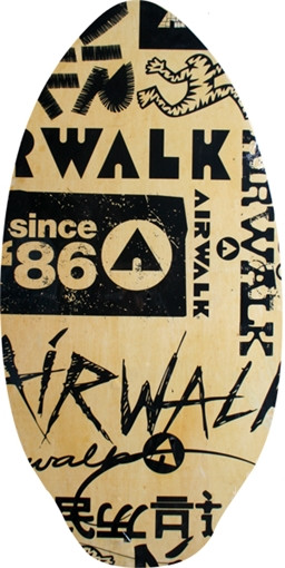 AIRWALK WESTLY 41.5" TAN SKIMBOARD