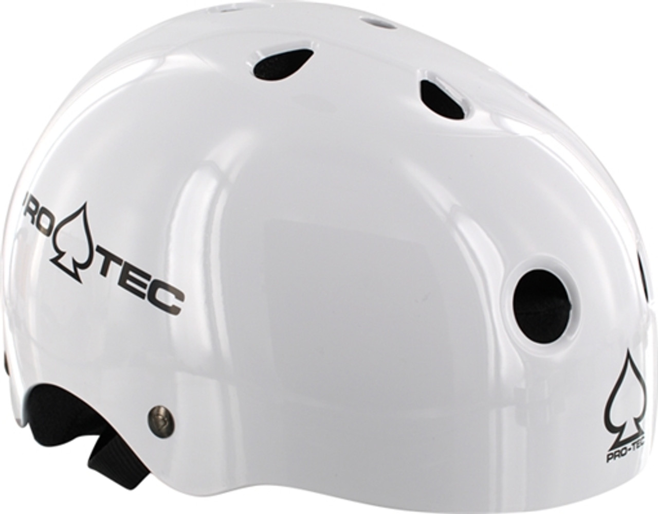 PROTEC Classic CERTFIED GLOSS WHT-S SKATE HELMET