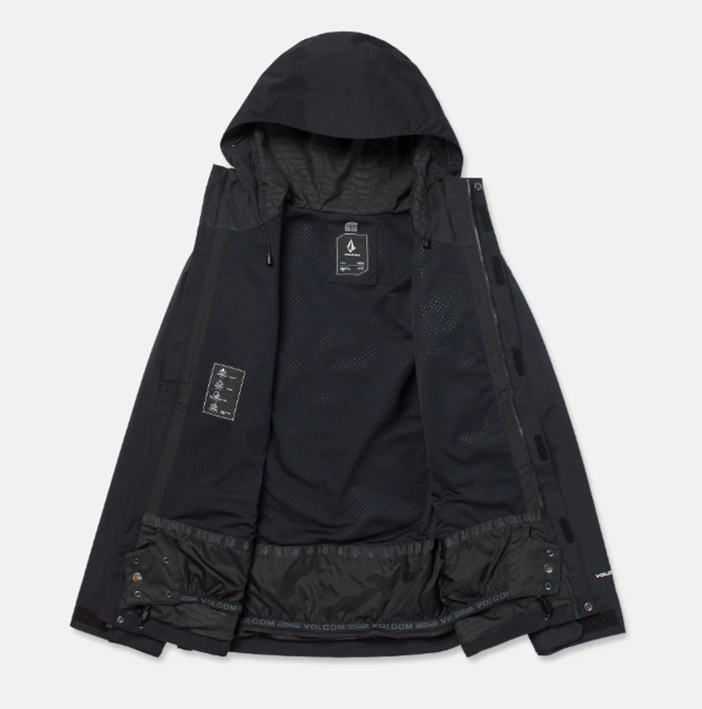Volcom Buck Three Eighty Insulated Jacket Black