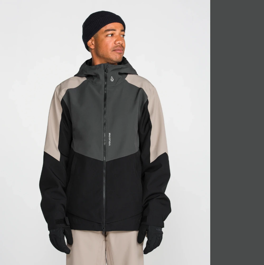 Volcom Brighton Full Zip Jacket Grey