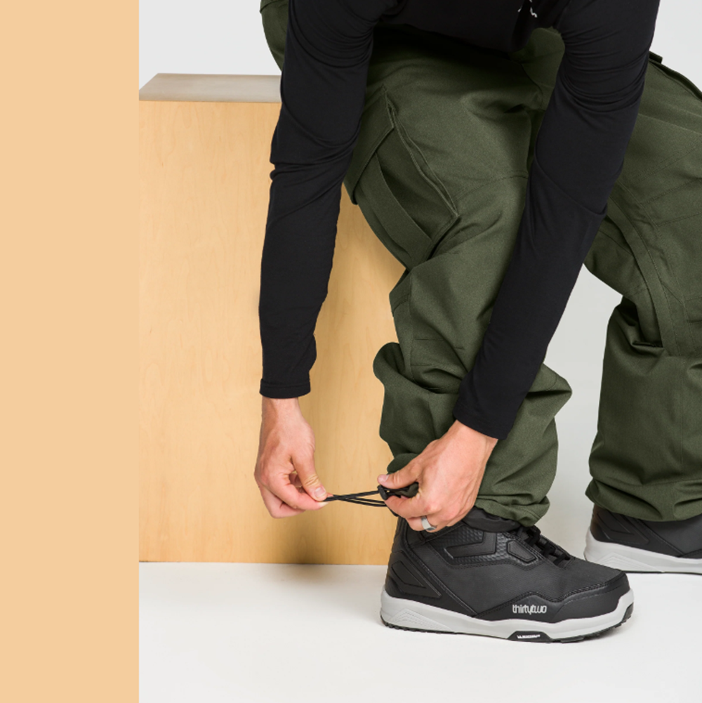 Volcom NWRK 20k Baggy Pants Dark Green