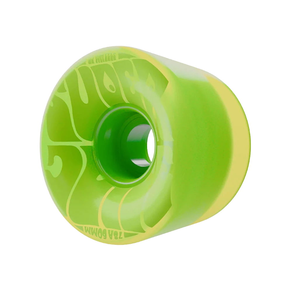 OJ Bubble Gum Super Juice Wheels Set Translucent Green 60/78a