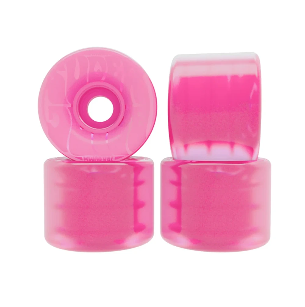OJ Bubble Gum Super Juice Wheels Set Translucent Pink 60/78a