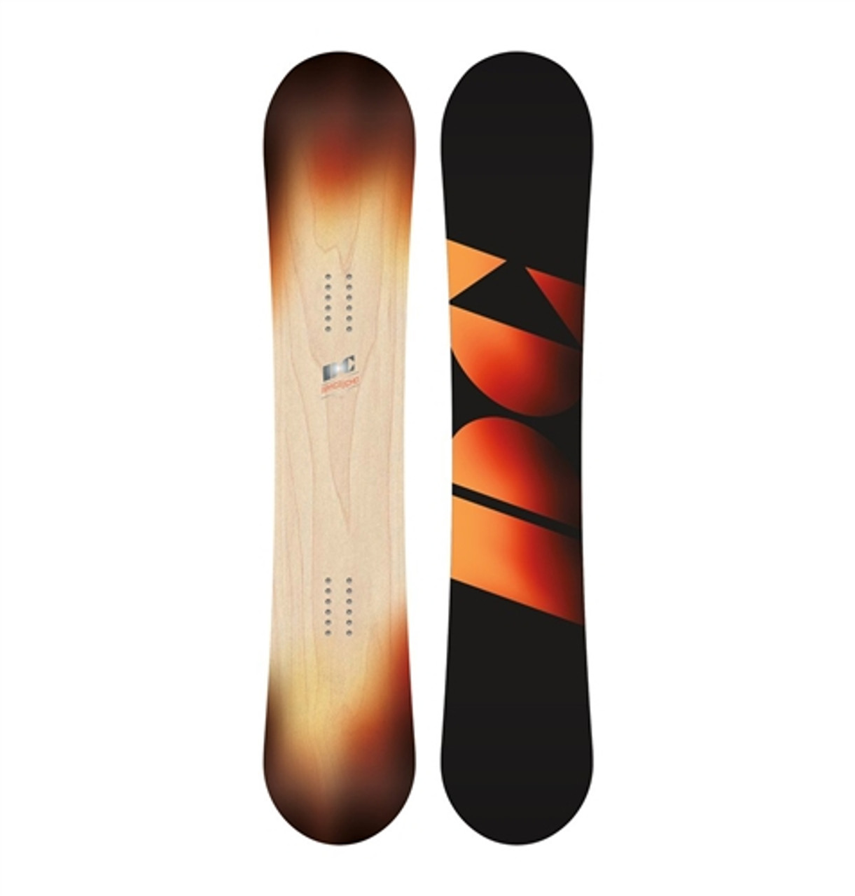 DC Space Echo Mens Snowboard Woodgrain 154