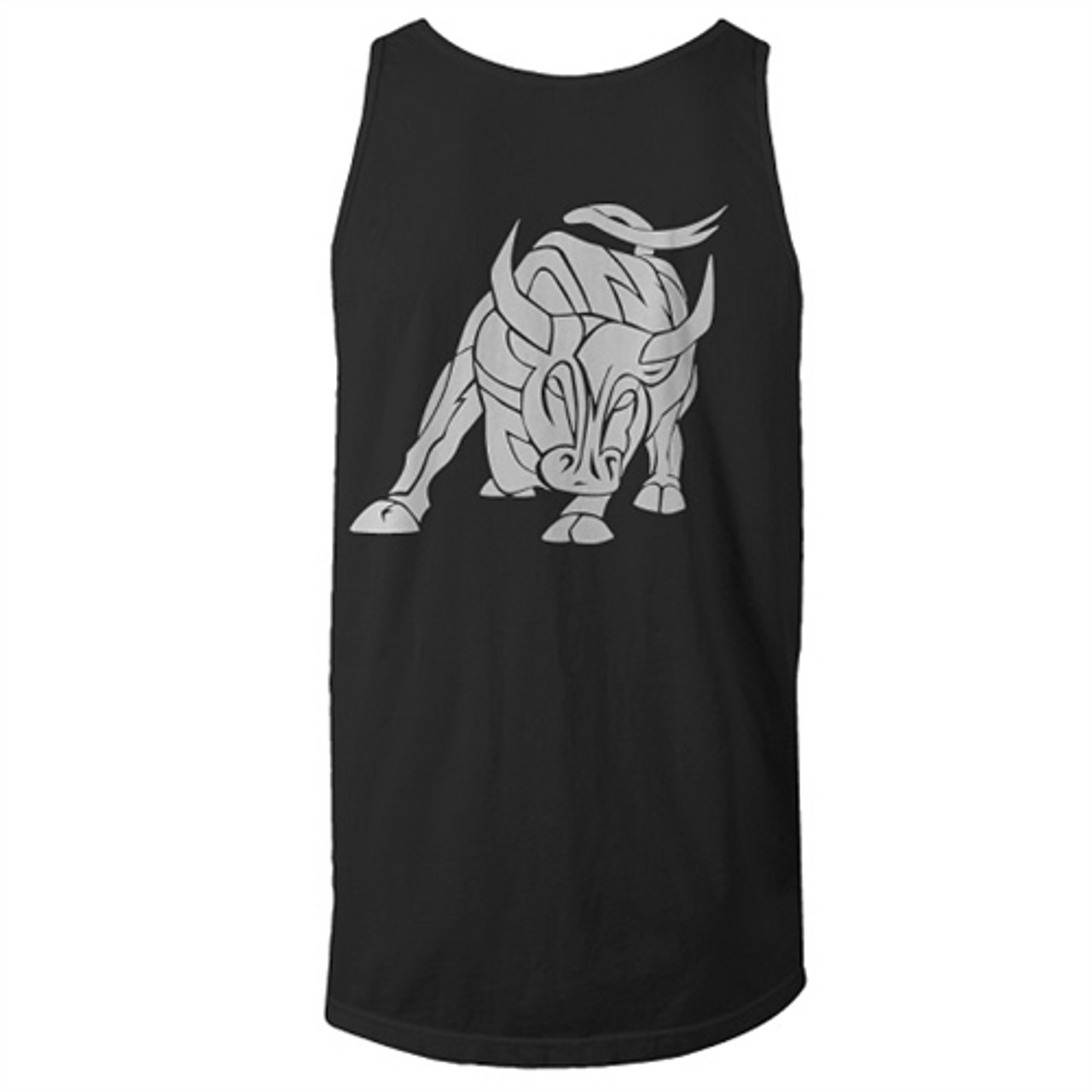 Boardparadise Stacked Big Bull Logo Tank Top Black