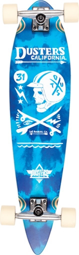 Dusters Moto Lb Skateboard Complete-8.25X34 Blue | Boardparadise.com
